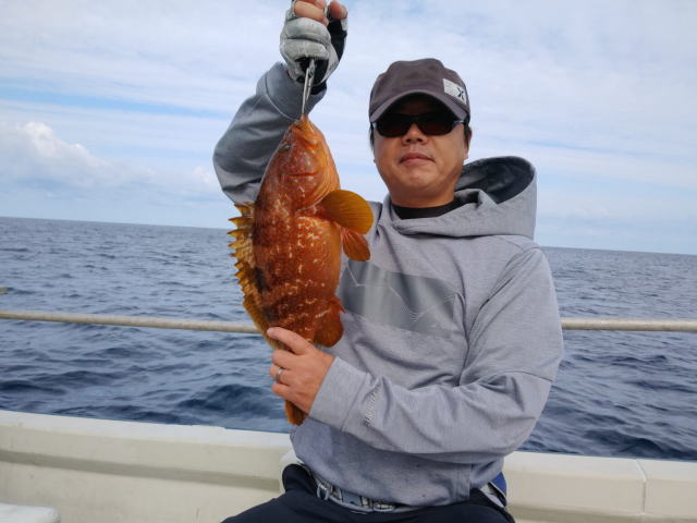 10月26日ティップランからキジハタ釣りになりました。